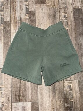 lululemon athletica Olive Green Scuba Shorts